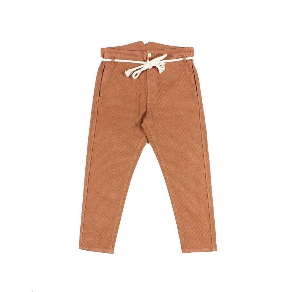 Prospective Flow Men's Kaze Pant Sz 36 Japanese Style Brick 100% Cotton USA